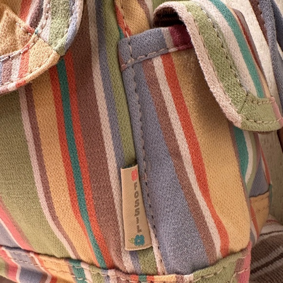 Fossil Pastel Striped Shoulder Bag - Picture 6 of 10